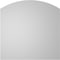 Ekena Millwork Arch Top Surface Mount PVC Gable Vent: Functional, w/ 2"W x 2"P Brickmould Sill Frame, 34"W x 34"H GVPAR34X3403SF - alternate 5
